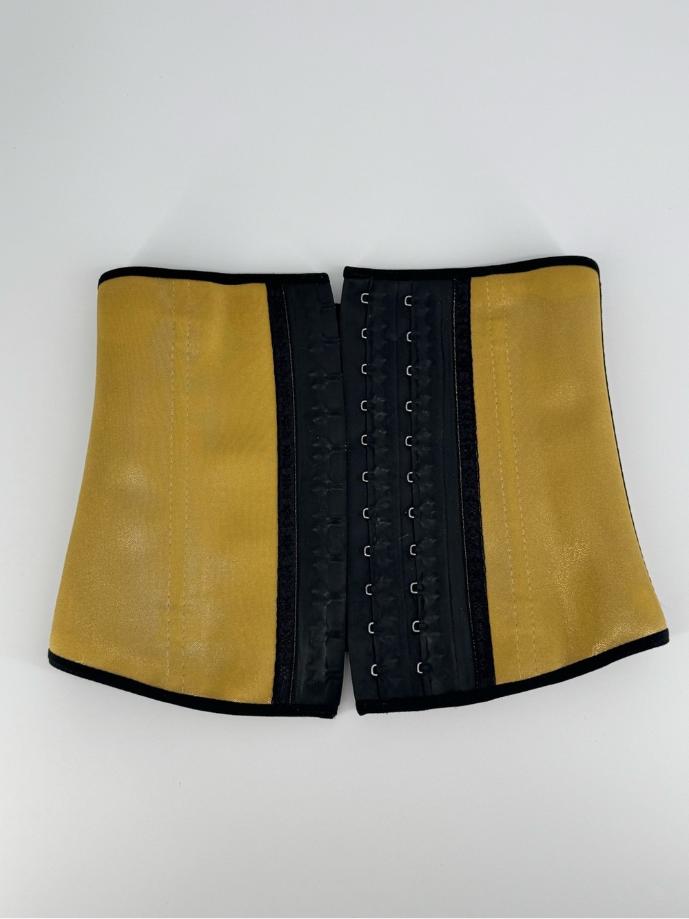 Ann Chery Yellow and Black Waist Trainer Corset